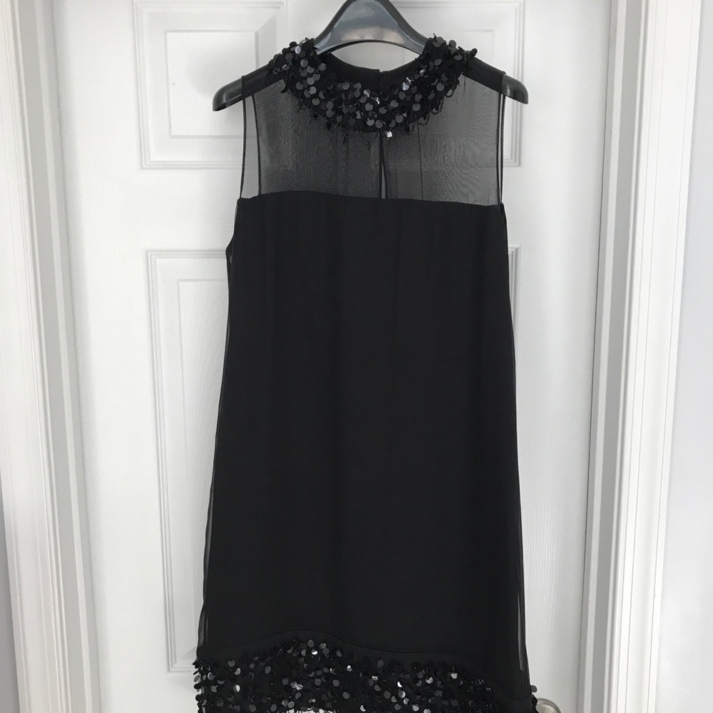 Sophisticated black Milly cocktail dress